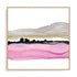 Iced Sherbetscape I Art in Stretched Canvas, Framed Print Under Glass, and Gallery Wrapped Shadow Box Canvas