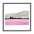 Iced Sherbetscape I Art in Stretched Canvas, Framed Print Under Glass, and Gallery Wrapped Shadow Box Canvas
