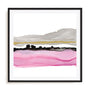 Iced Sherbetscape I Art in Stretched Canvas, Framed Print Under Glass, and Gallery Wrapped Shadow Box Canvas