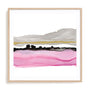 Iced Sherbetscape I Art in Stretched Canvas, Framed Print Under Glass, and Gallery Wrapped Shadow Box Canvas