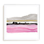 Iced Sherbetscape I Art in Stretched Canvas, Framed Print Under Glass, and Gallery Wrapped Shadow Box Canvas
