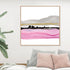 Iced Sherbetscape I Art in Stretched Canvas, Framed Print Under Glass, and Gallery Wrapped Shadow Box Canvas