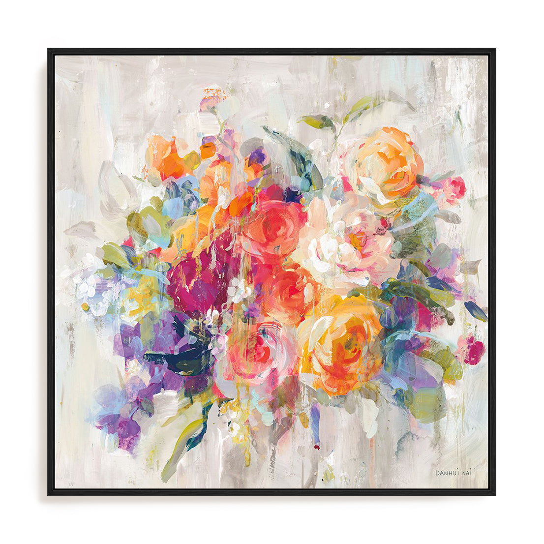 Sun Drenched Bouquet Autumn Wall Art