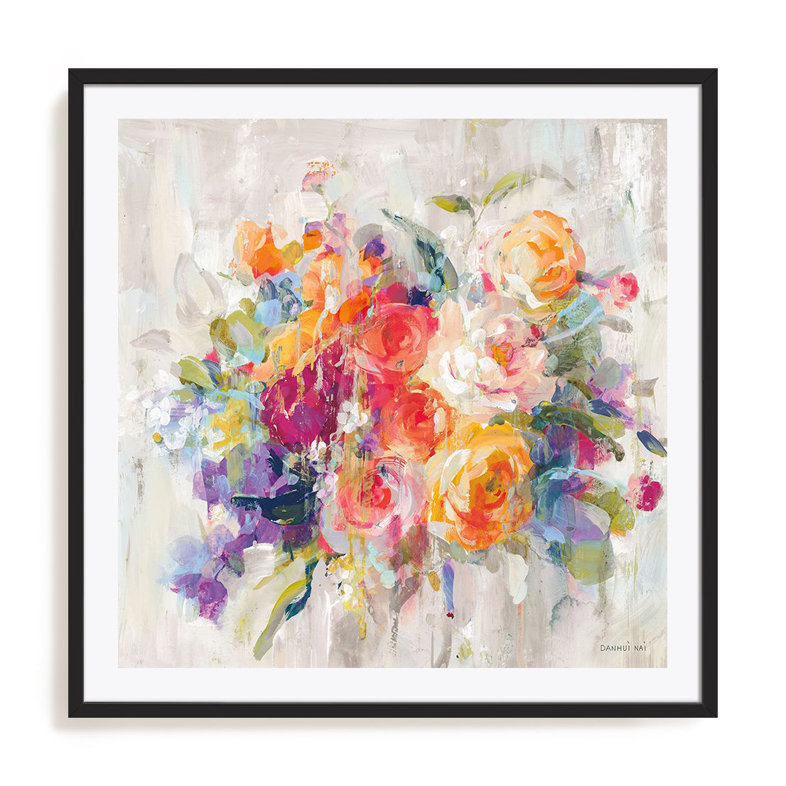 Sun Drenched Bouquet Autumn Wall Art