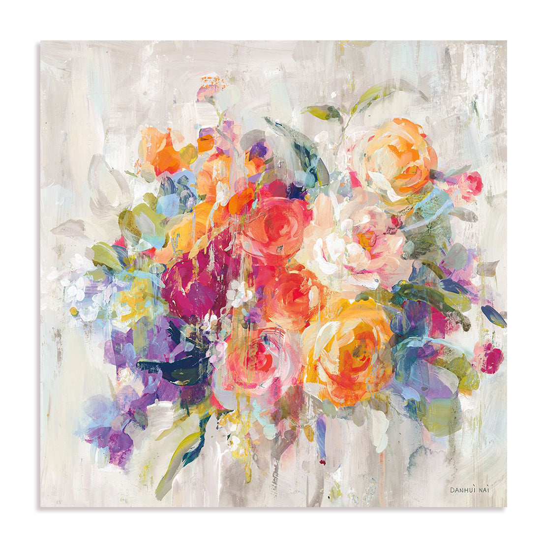 Sun Drenched Bouquet Autumn Wall Art