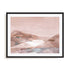 Warm Geometric Mountain v2 Wall Art
