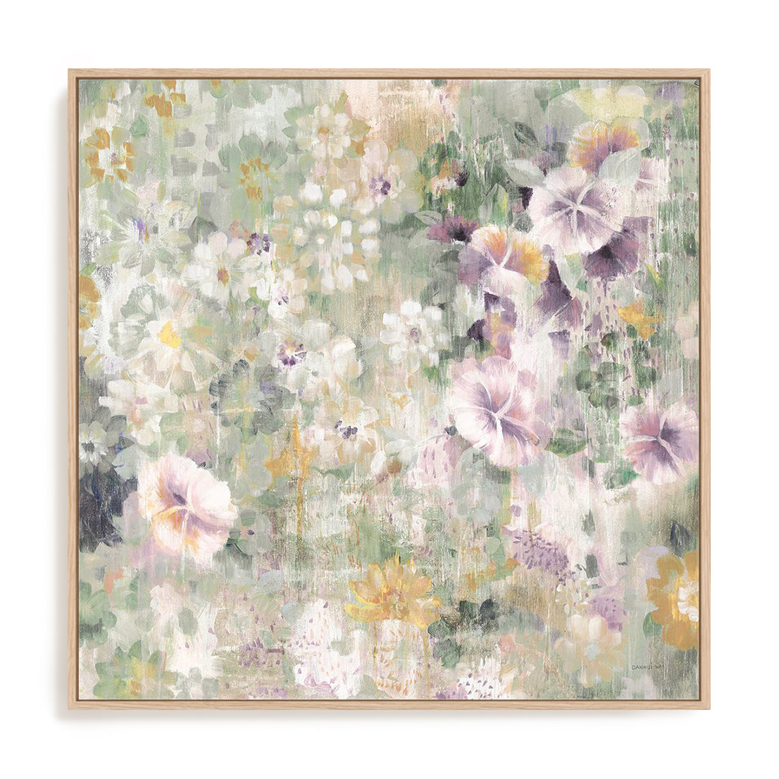 Flower Shower Light Wall Art