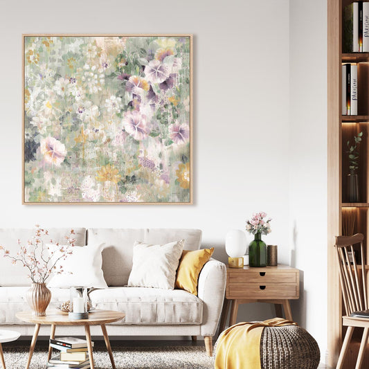 Flower Shower Light Wall Art