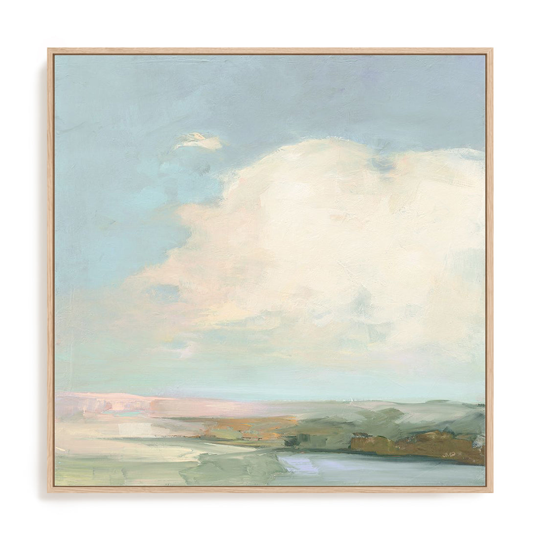 Colorful Horizon II Blue Wall Art