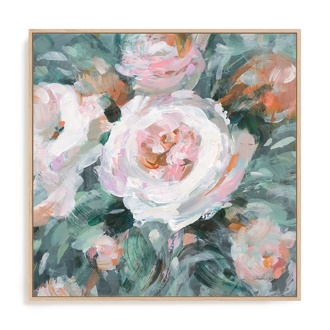 Glimpses of Roses III Wall Art