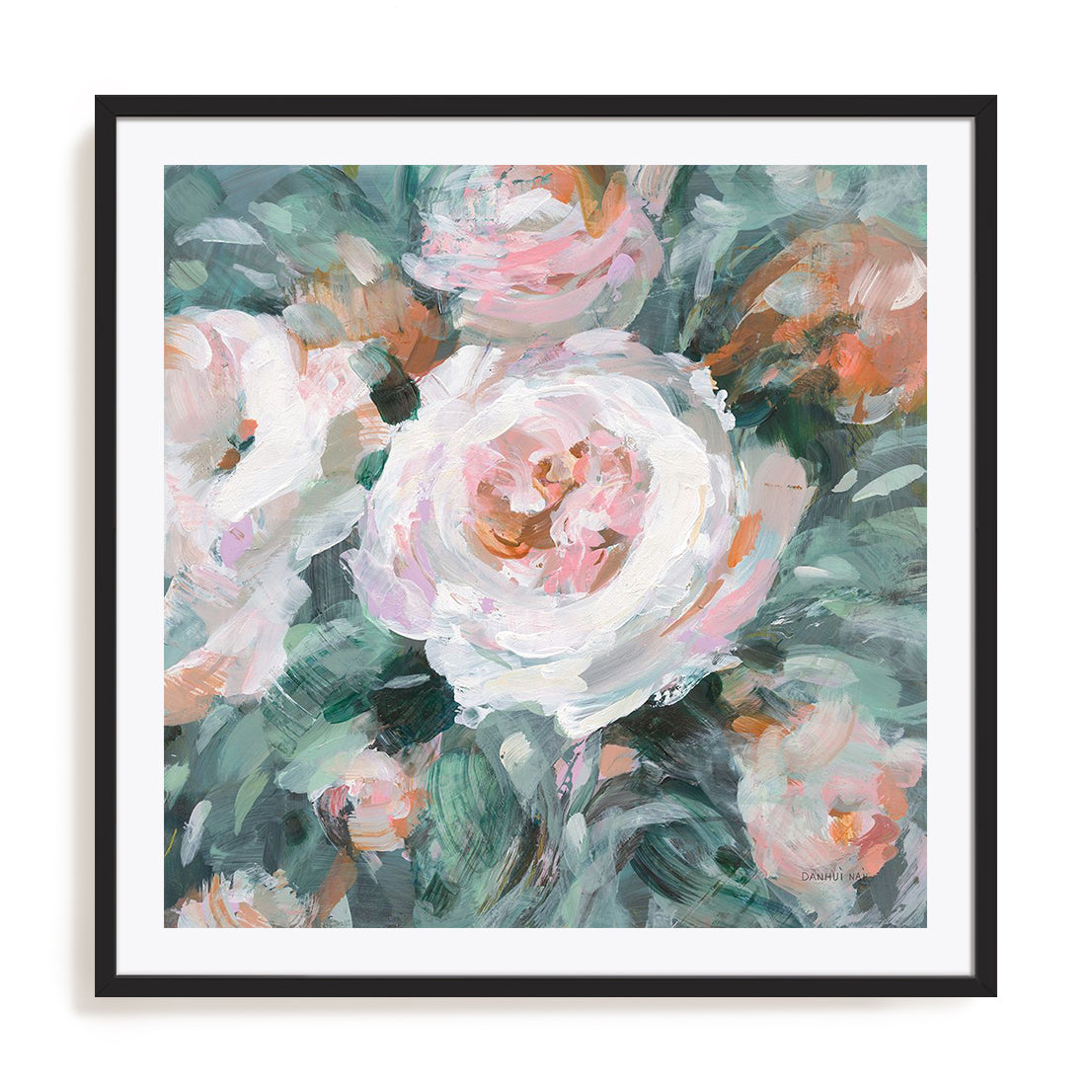 Glimpses of Roses III Wall Art