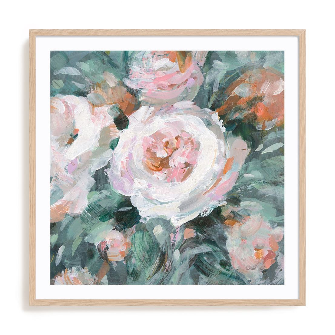 Glimpses of Roses III Wall Art