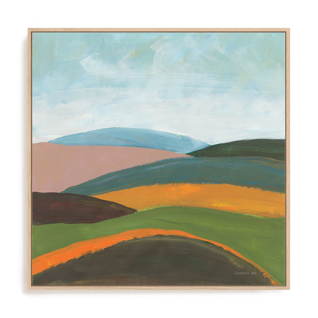 Layered Hills Wall Art