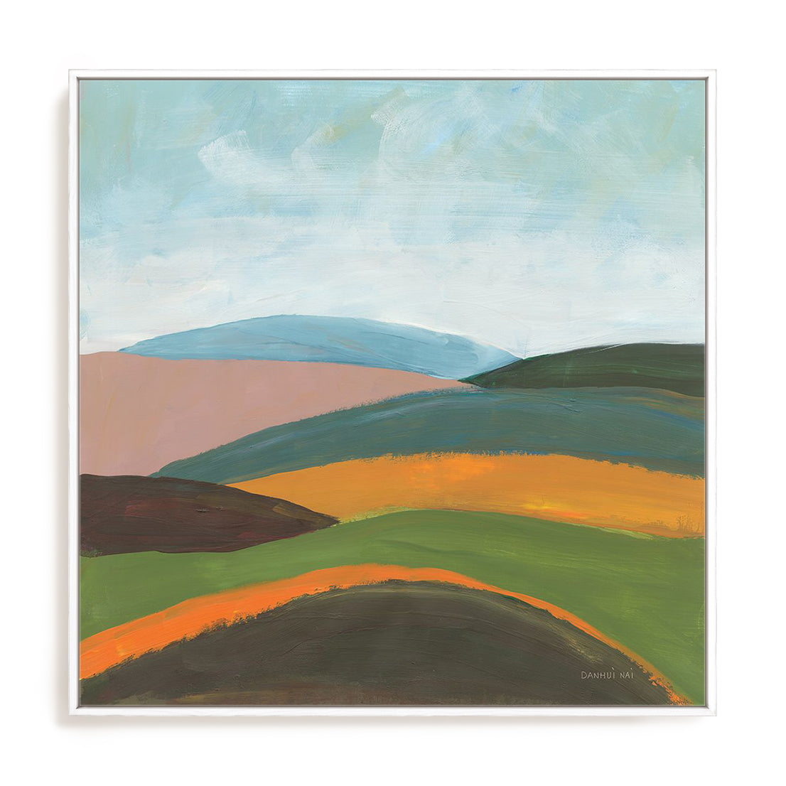 Layered Hills Wall Art