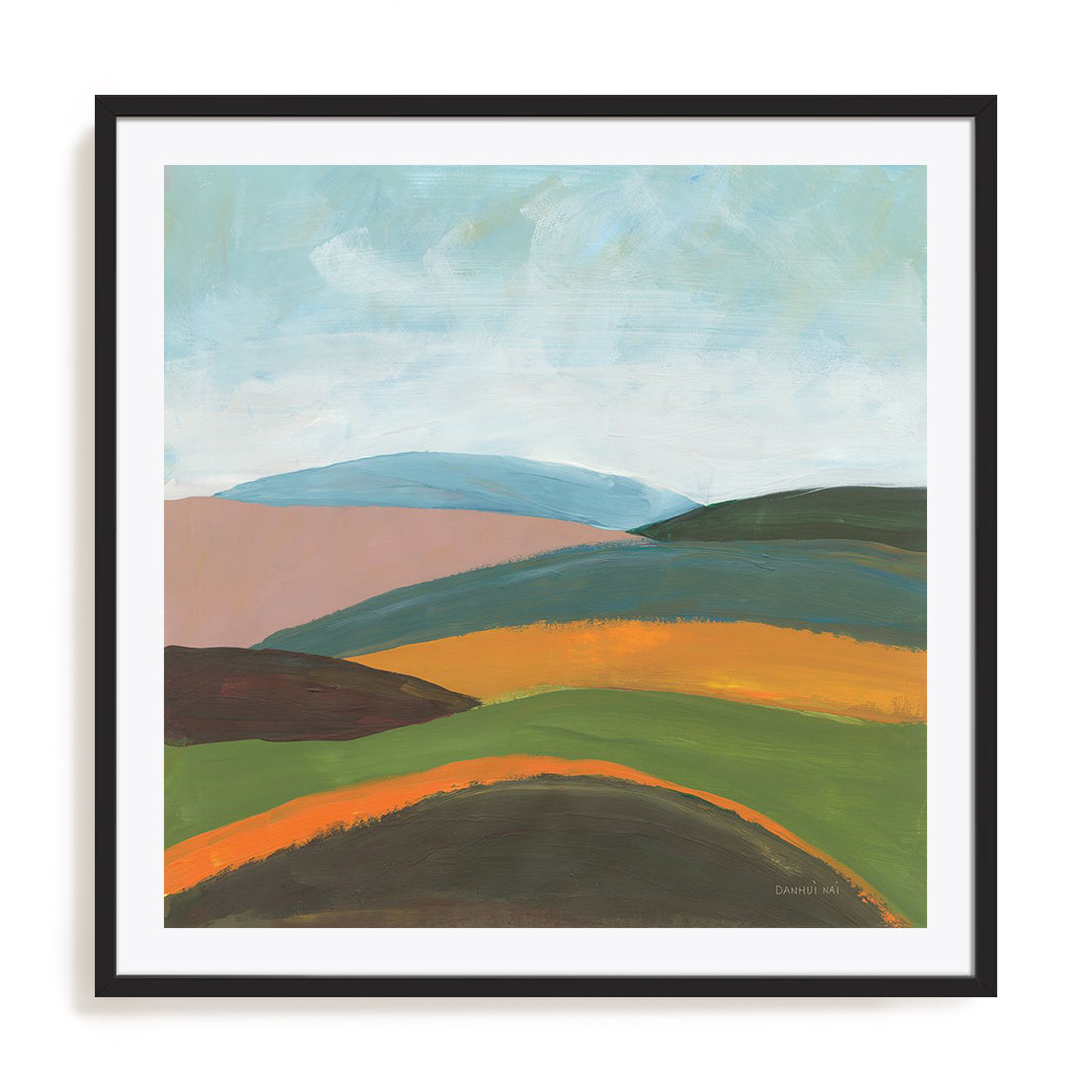 Layered Hills Wall Art