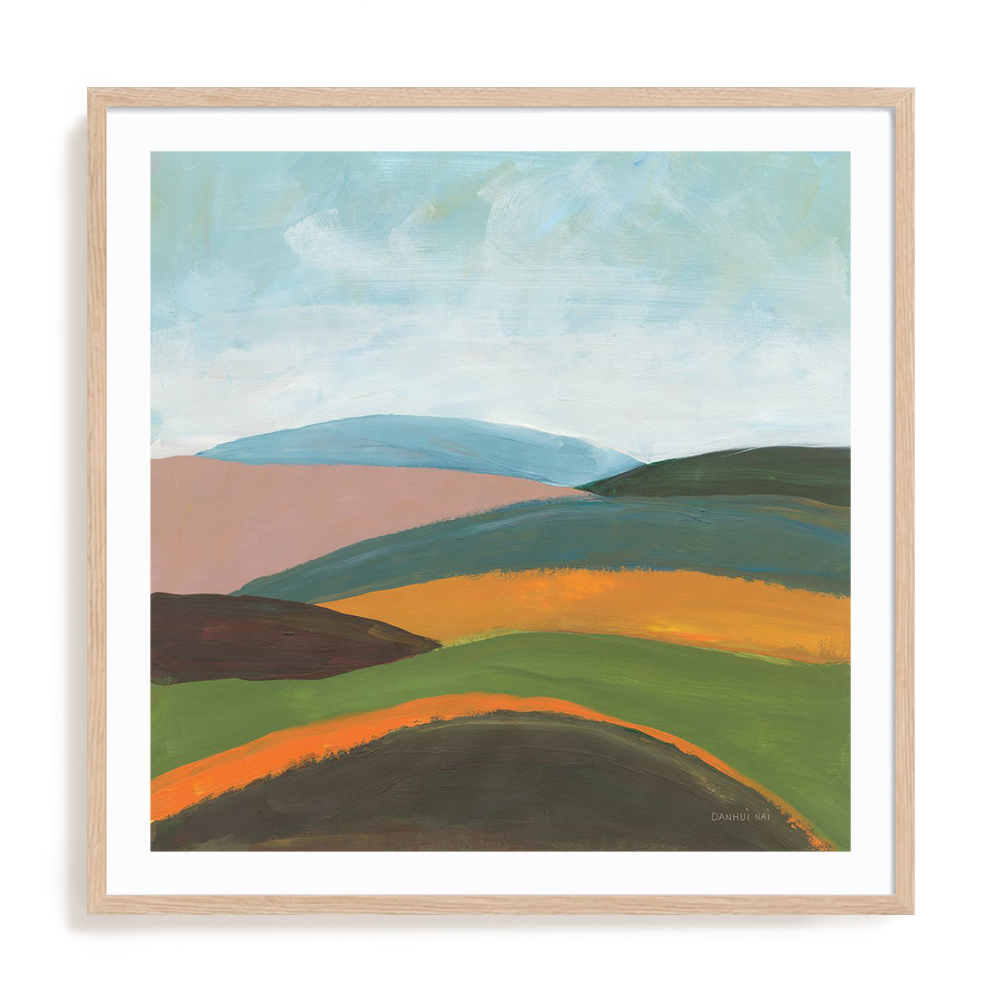 Layered Hills Wall Art