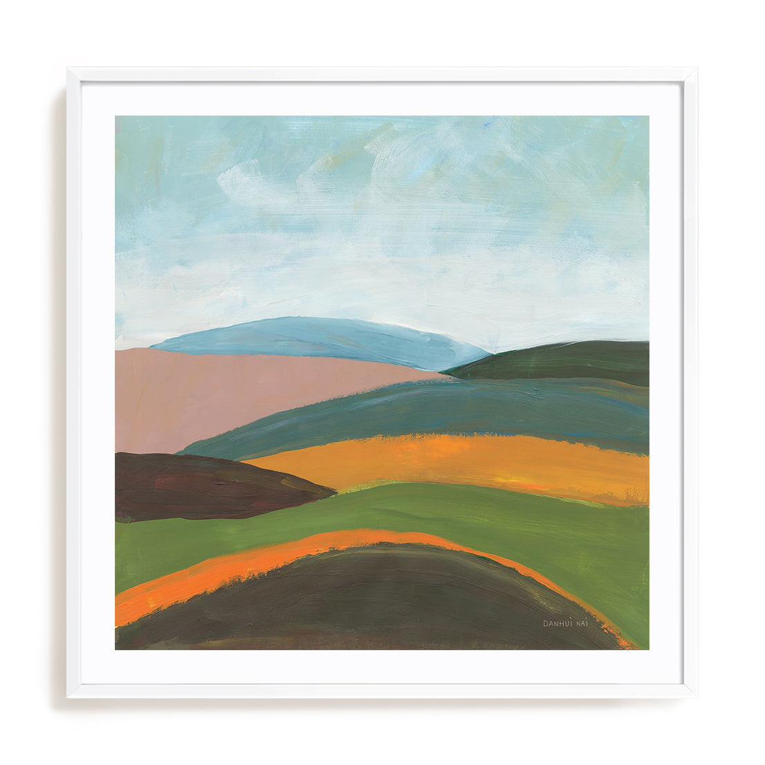 Layered Hills Wall Art