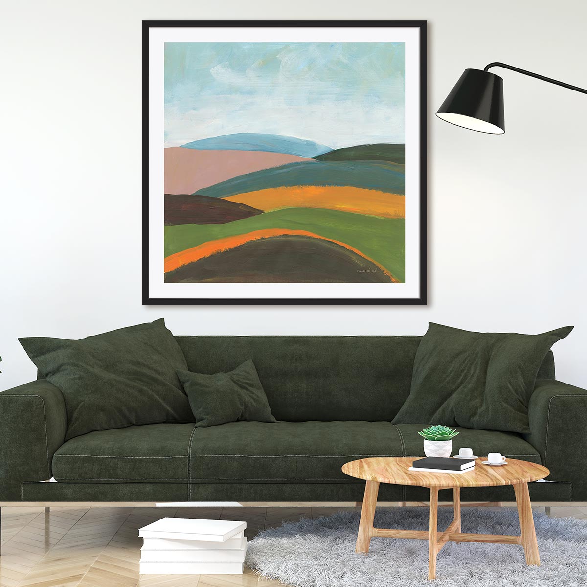 Layered Hills Wall Art