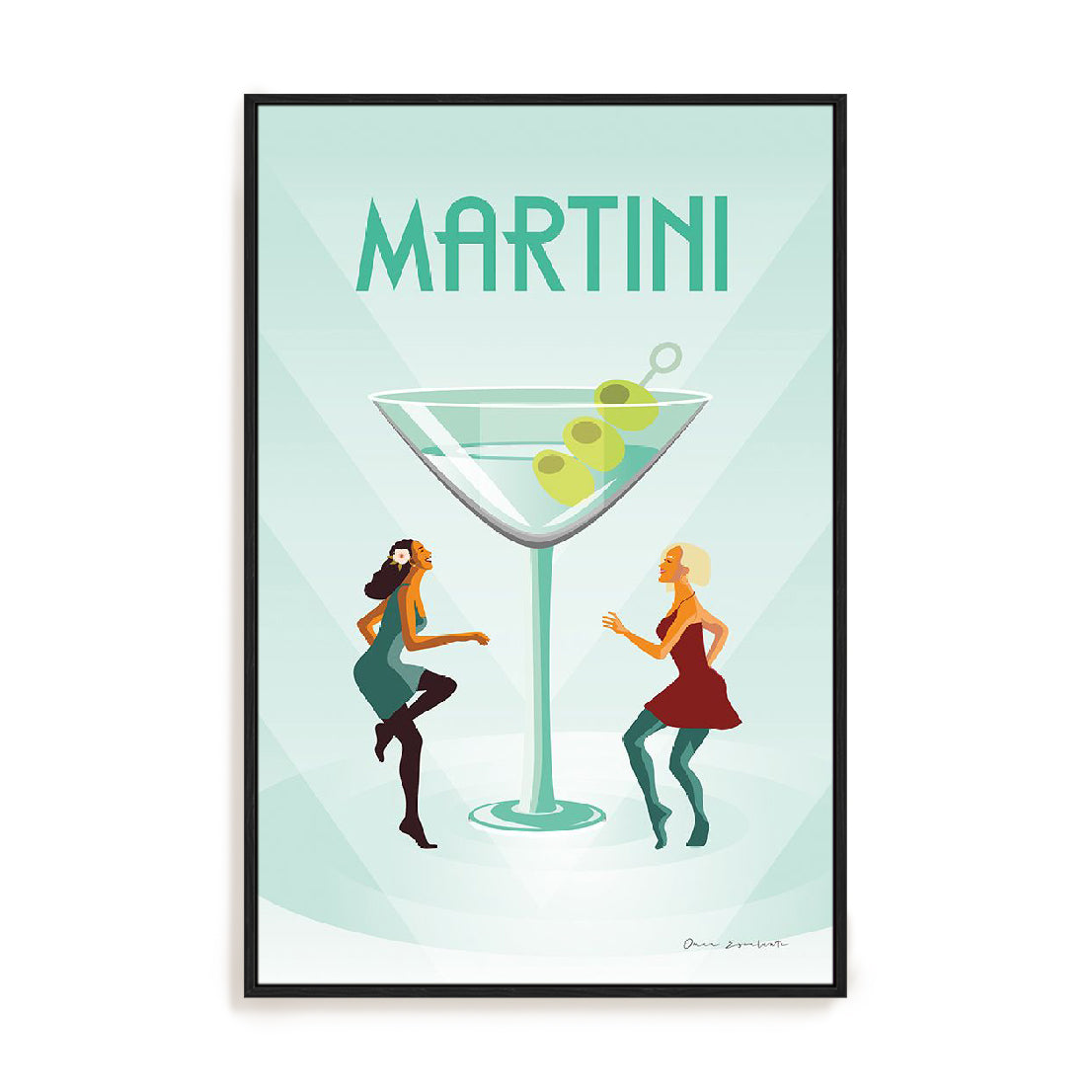 Martini Wall Art
