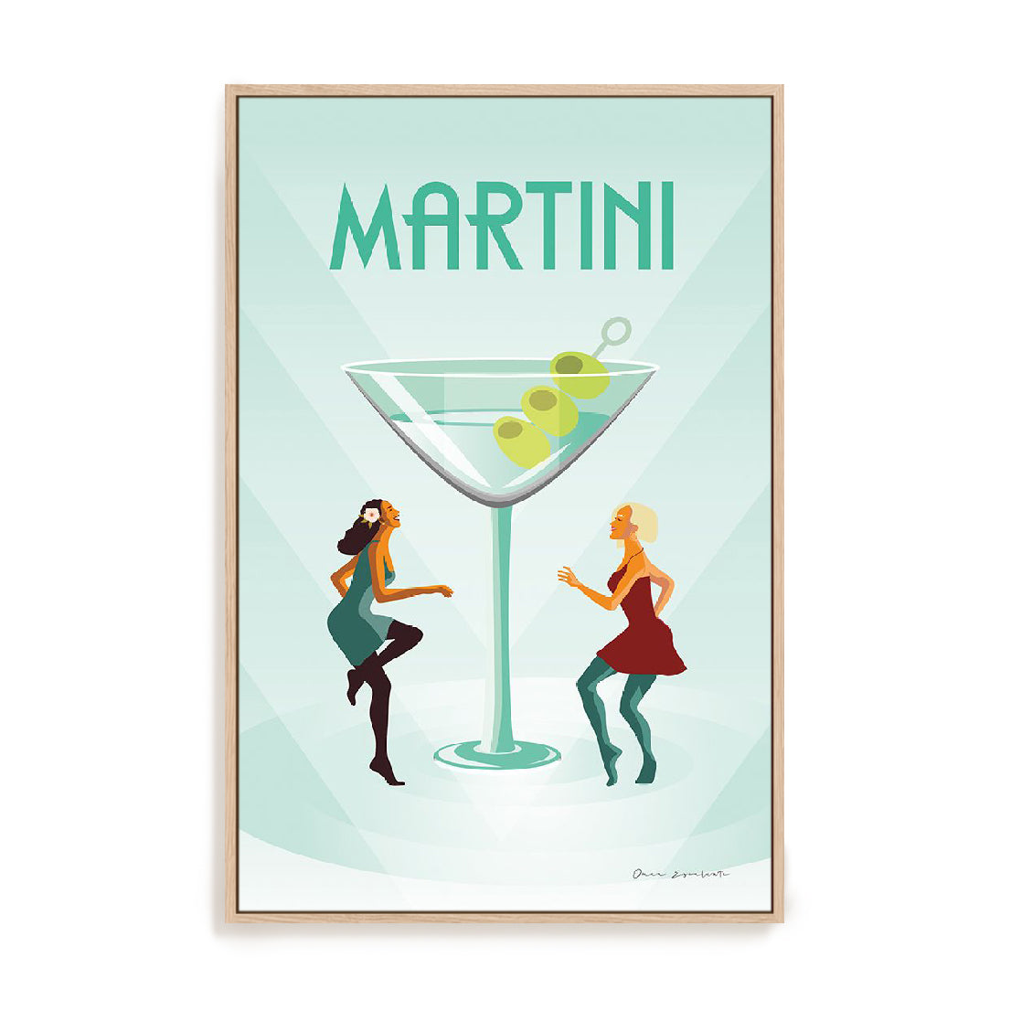Martini Wall Art