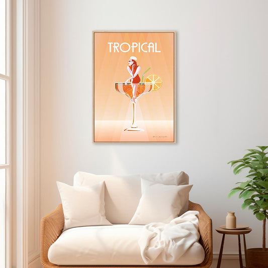 Tropical Drink Wall Art