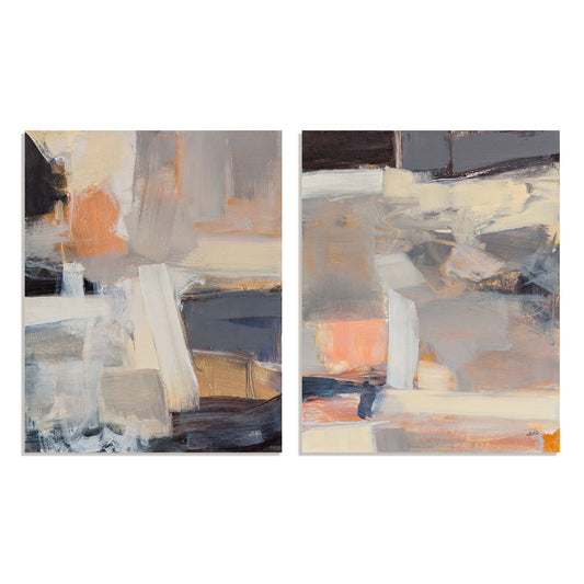 Beale Street Abstract I and II Wall Art
