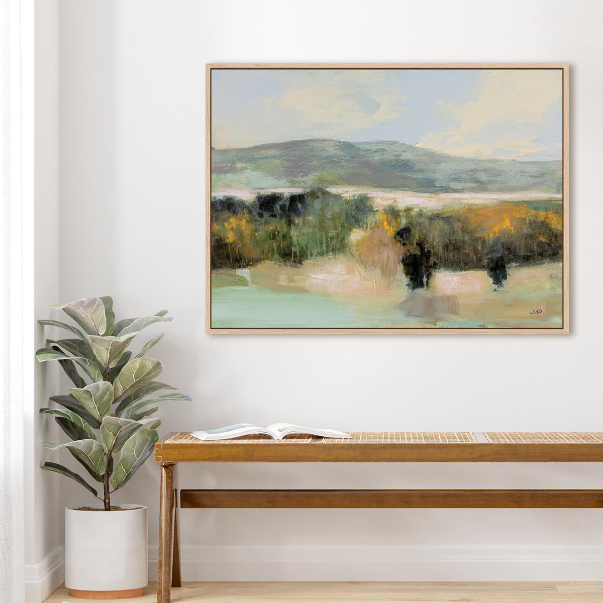 Distant Mountain Wall Art