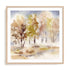 Autumn Grove Art in Stretched Canvas, Framed Print Under Glass, and Gallery Wrapped Shadow Box Canvas