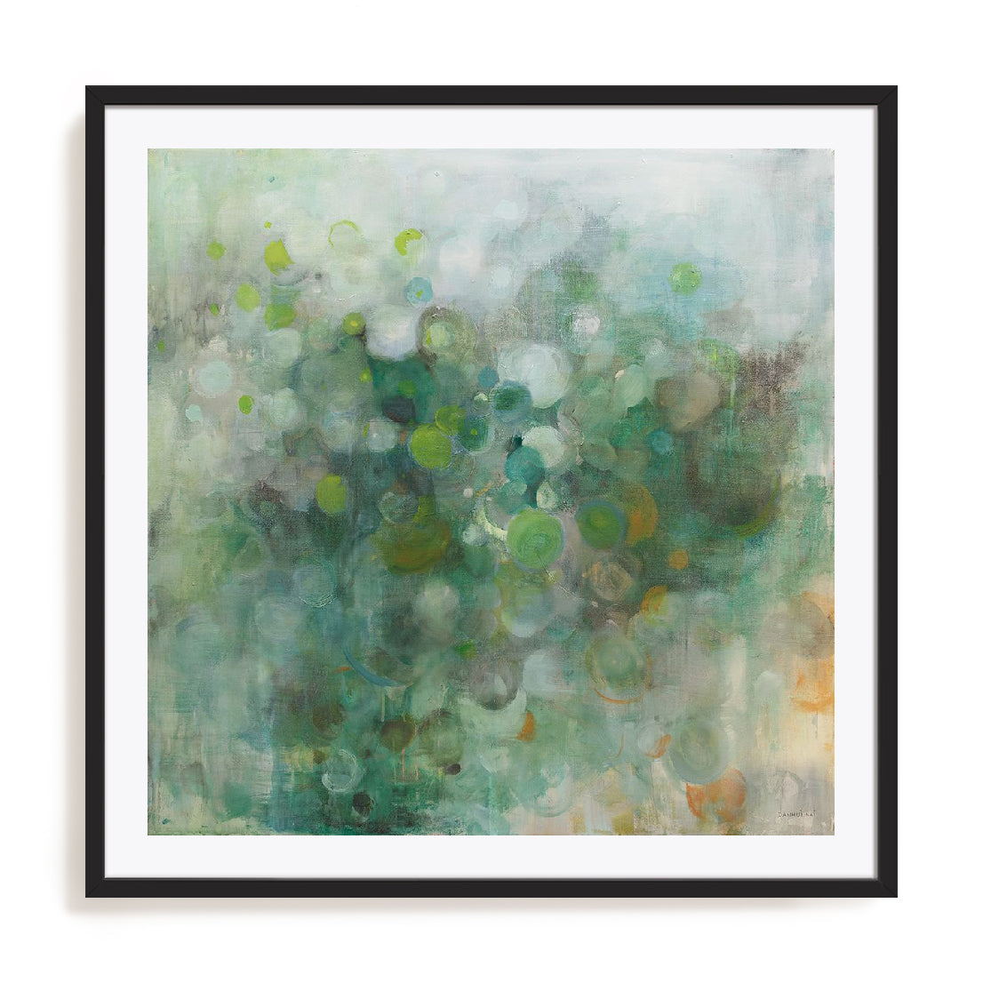 Green Mist Wall Art