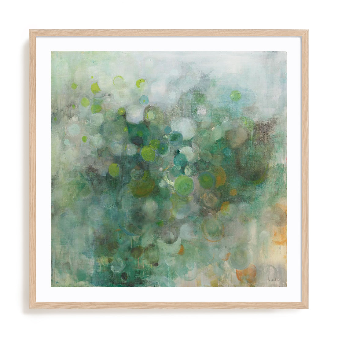 Green Mist Wall Art