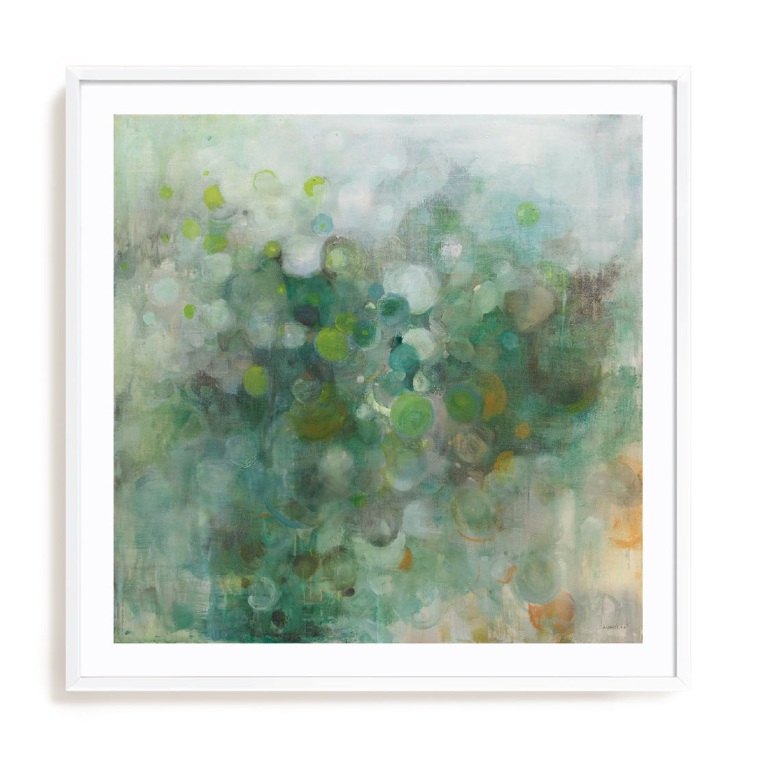 Green Mist Wall Art
