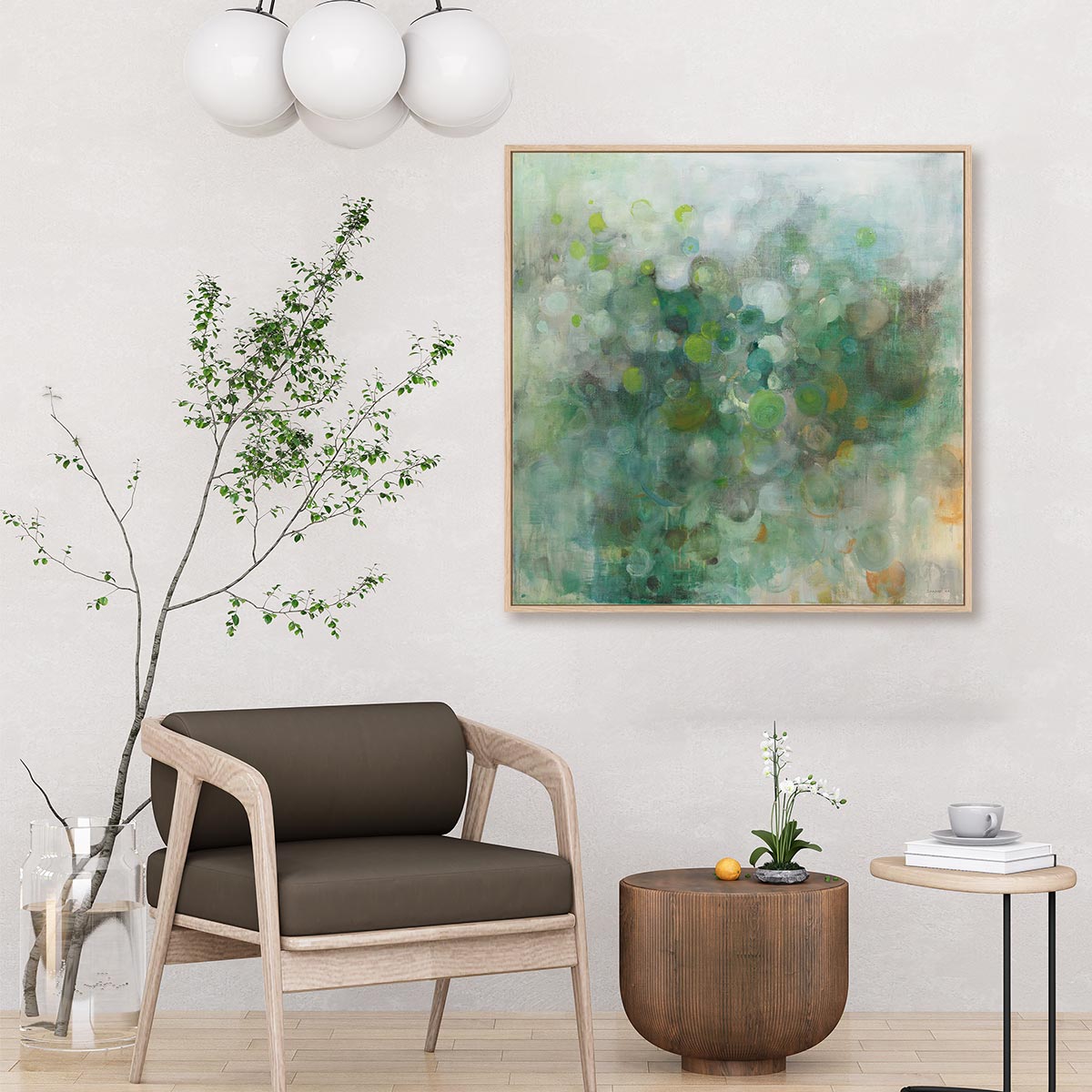 Green Mist Wall Art