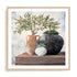 Calm Still Life Dark II Wall Art #oran_natural-white-border