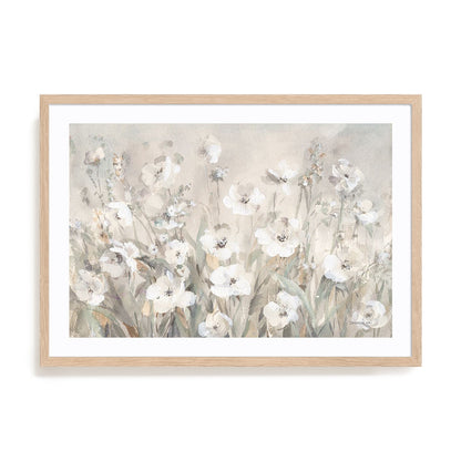 Shades of White Summer Wall Art