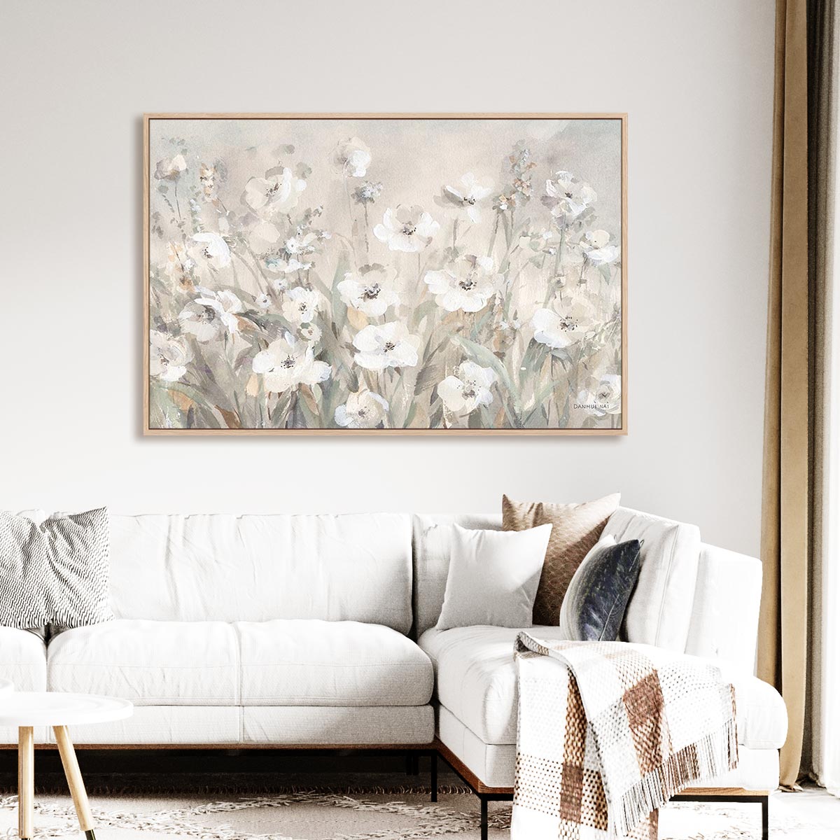 Shades of White Summer Wall Art