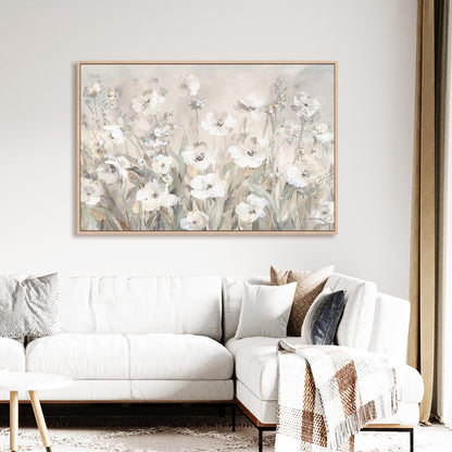 Shades of White Summer Wall Art