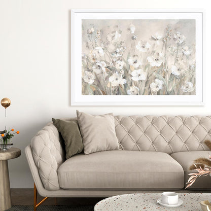 Shades of White Summer Wall Art