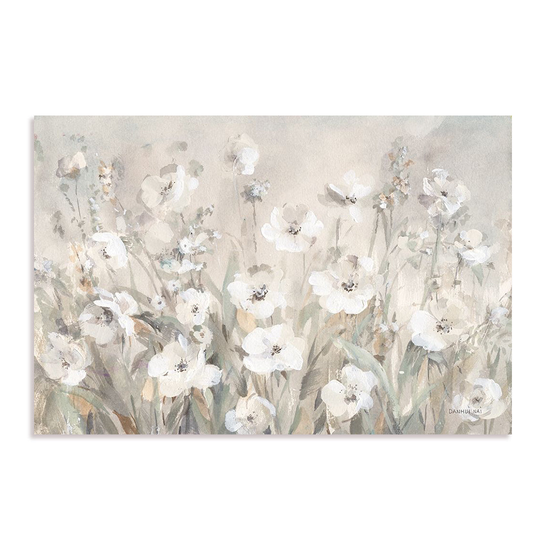 Shades of White Summer Wall Art