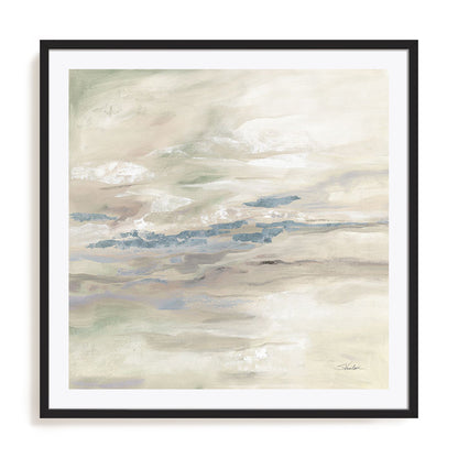 January Slopes Neutral Wall Art