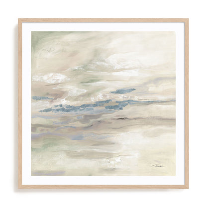 January Slopes Neutral Wall Art