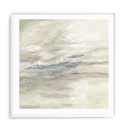 January Slopes Neutral Wall Art