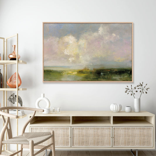 Thoughtful Art in Stretched Canvas, Framed Print Under Glass, and Gallery Wrapped Shadow Box Canvas