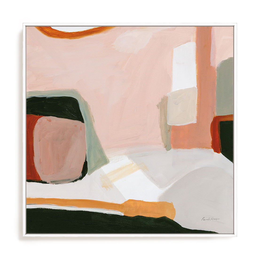 Earthen Art in Stretched Canvas, Framed Print Under Glass, and Gallery Wrapped Shadow Box Canvas