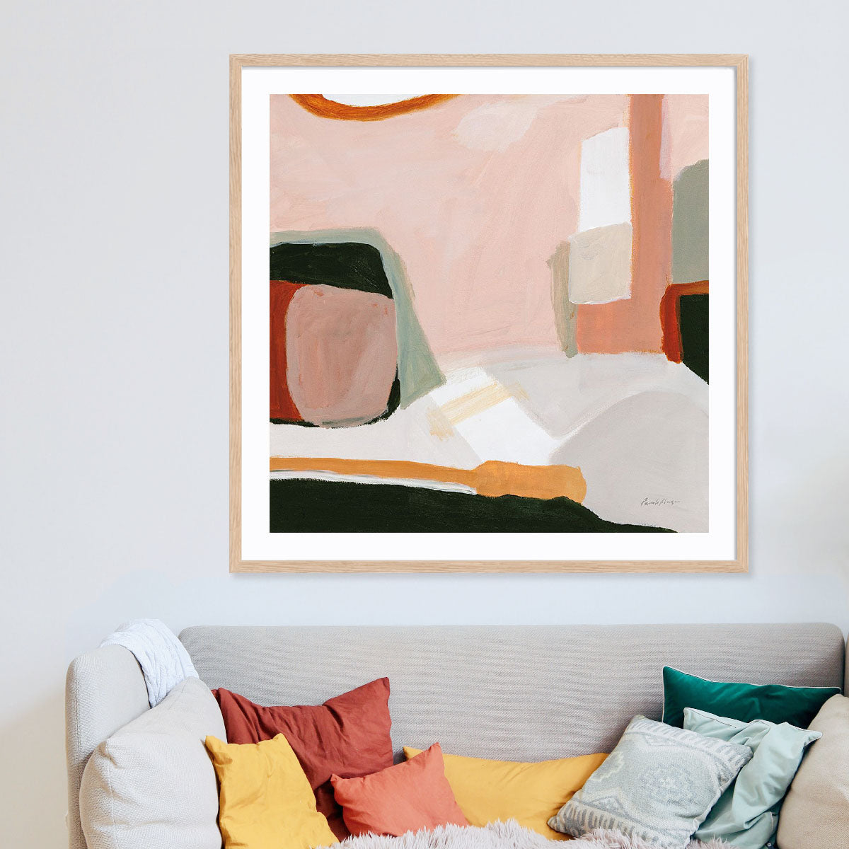 Earthen Art in Stretched Canvas, Framed Print Under Glass, and Gallery Wrapped Shadow Box Canvas