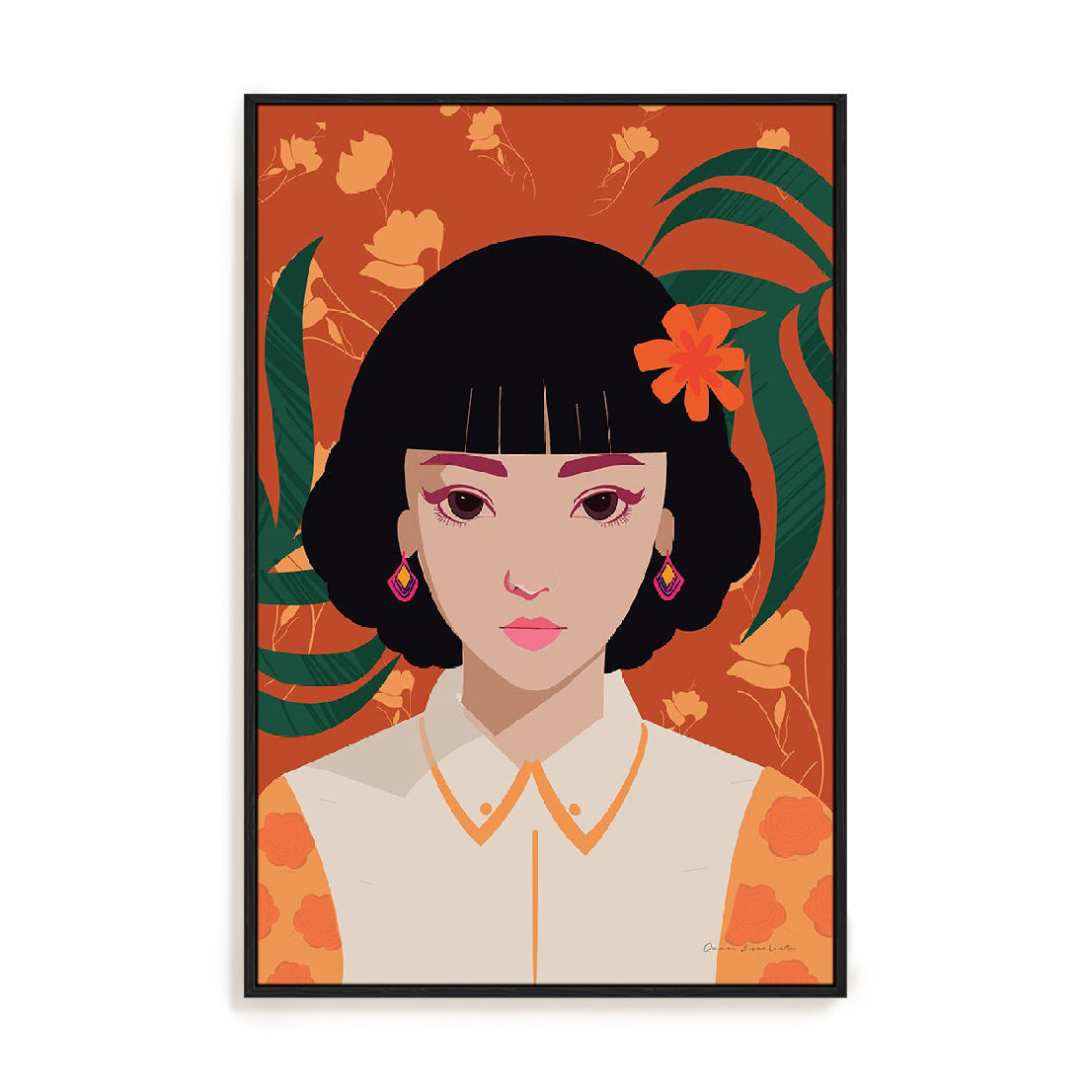 Boho Woman I Wall Art