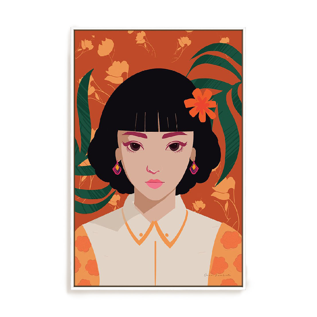 Boho Woman I Wall Art
