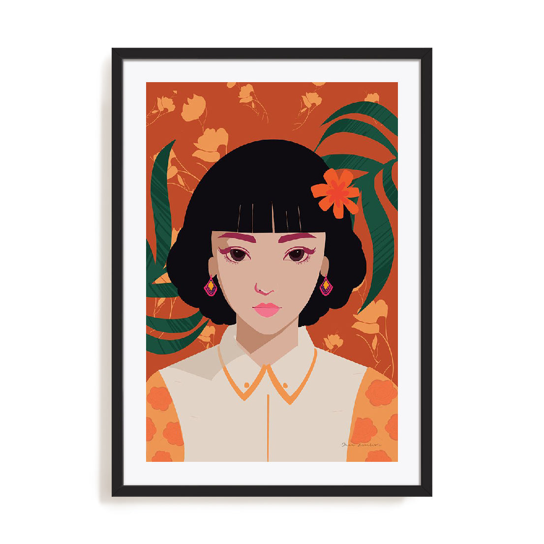Boho Woman I Wall Art