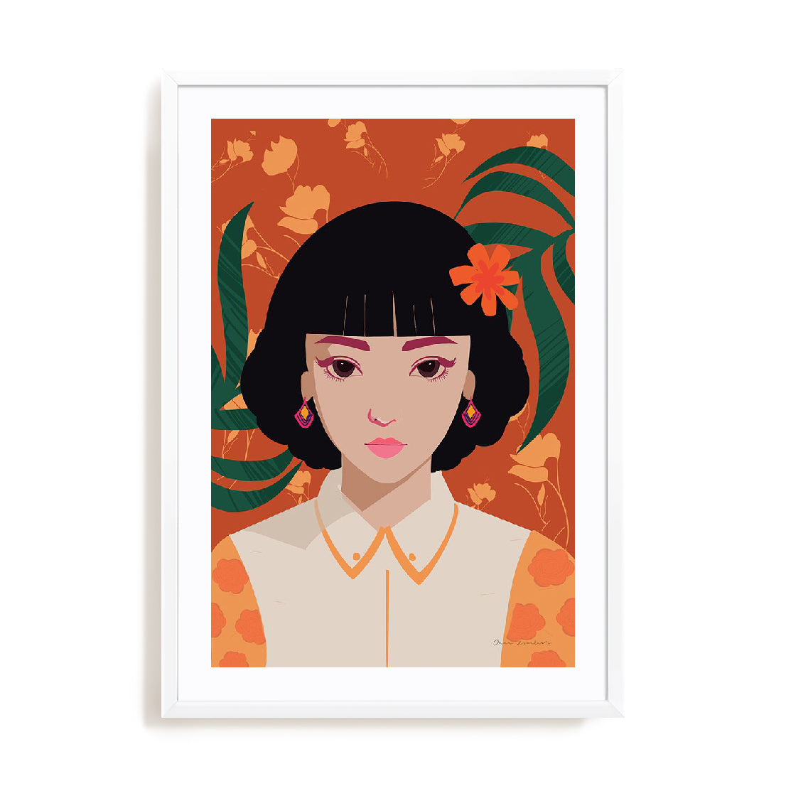 Boho Woman I Wall Art