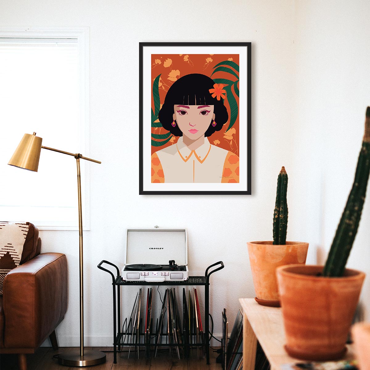 Boho Woman I Wall Art