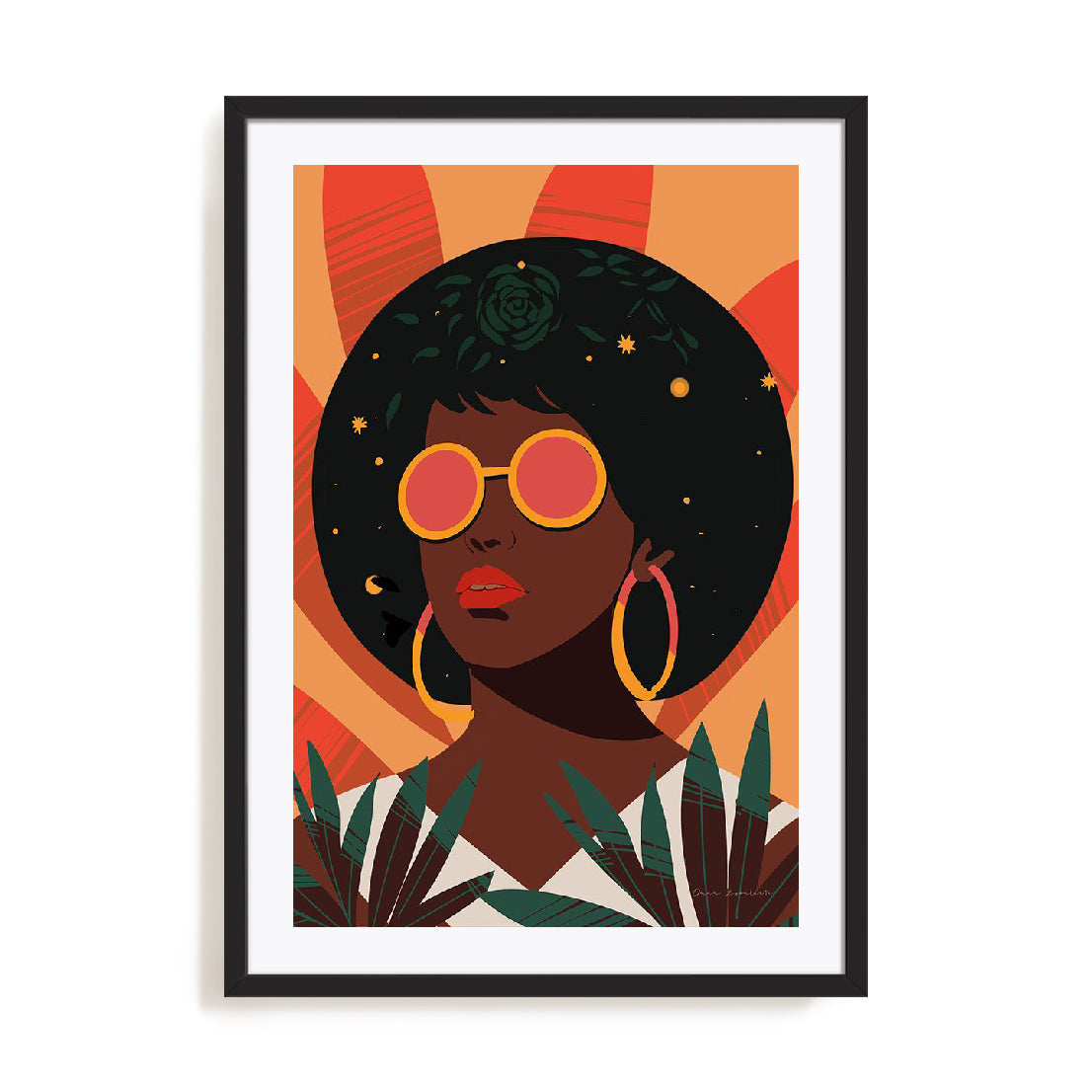 Boho Woman II Wall Art